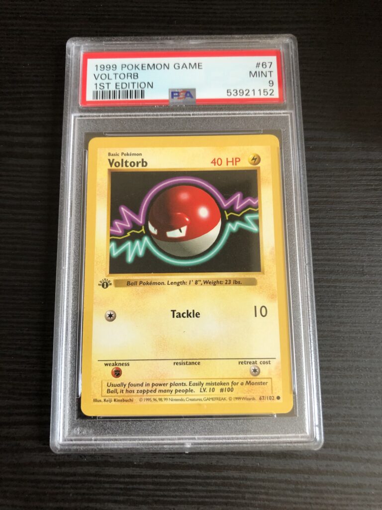 Voltorb St Edition Psa Collector Heuson