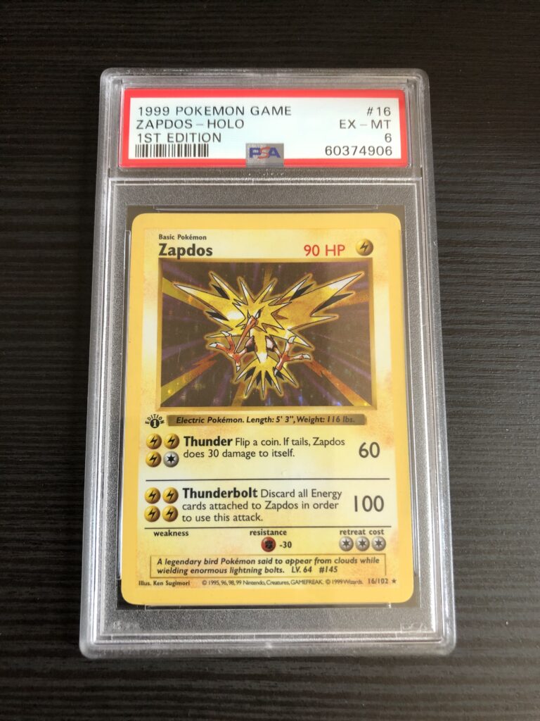 Zapdos 1st Edition PSA 6 – Collector Heuson